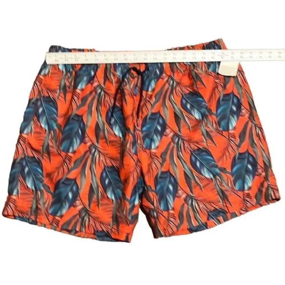 Soul Of London Swim Trunks / Shorts  XL Tropical Beach Vacation Bold‎ Colorful